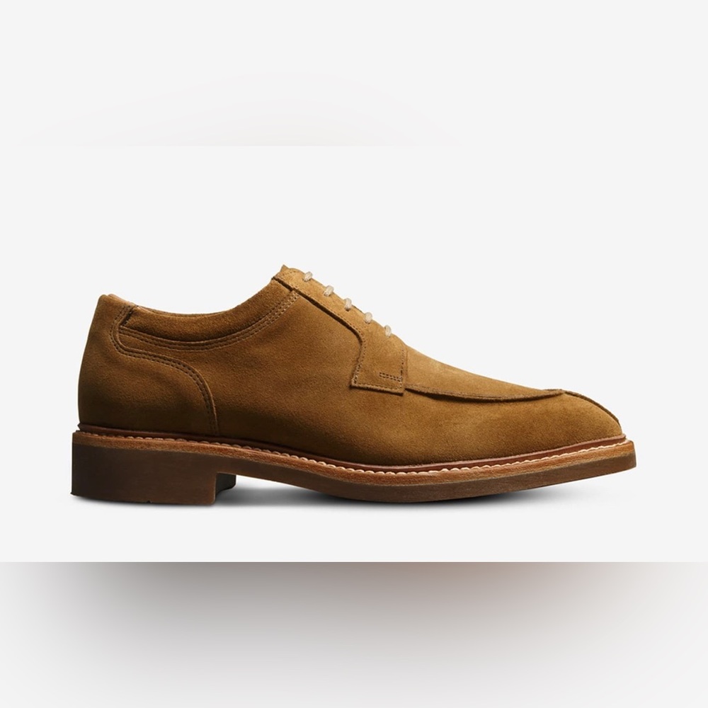 Allen Edmonds Denali Split Toe Suede Shoes Size 10.5 D Width